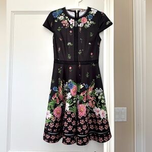 NEW Ted Baker Daissie Florence Skater Dress